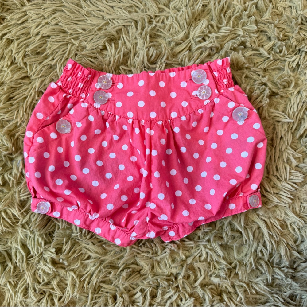 Matilda Jane Pink and White Polka Dot Shorts